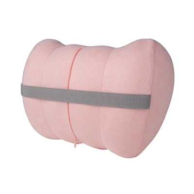 Gambar Otto Klasse Bantal Leher Kursi Mobil Memory Foam - Pink