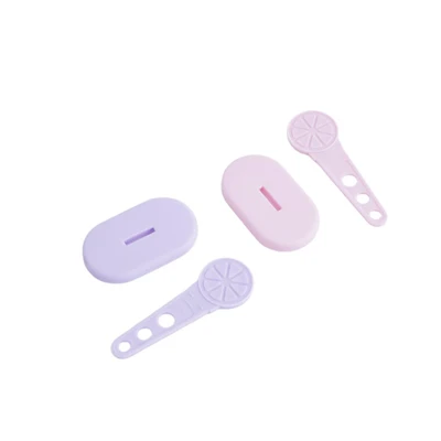 Gambar Culinart Cetakan Es Lilin Plastik 8 Slot - Ungu/Pink