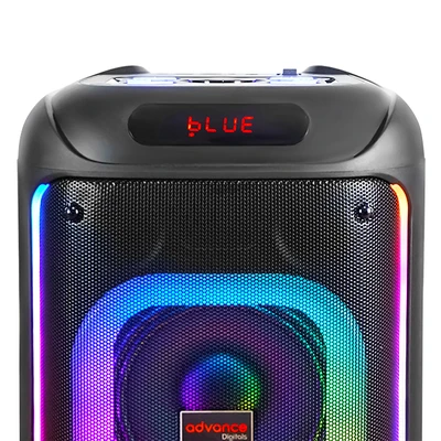 Gambar Advance Digitals Speaker Bluetooth Portable Dengan 2 Microphone KS616 - Hitam
