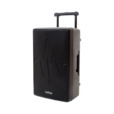 Gambar Advance Digitals Speaker Bluetooth Portable Dengan 2 Microphone KK1800 - Hitam