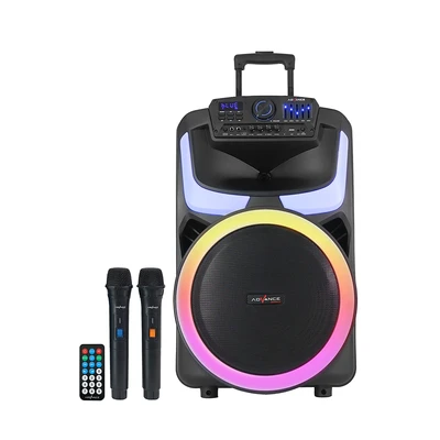 Gambar Advance Digitals Speaker Bluetooth Portable Dengan 2 Microphone KK1028 - Hitam