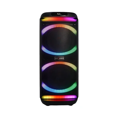 Gambar Advance Digitals Speaker Bluetooth Portable Dengan 2 Microphone K10DB - Hitam