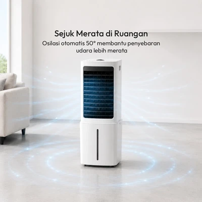 Gambar APA Air Cooler Evaporative 13 Liter 996 CMH - Putih
