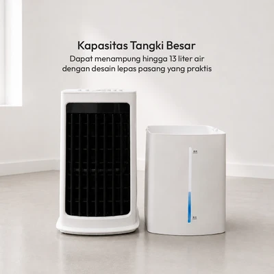 Gambar APA Air Cooler Evaporative 13 Liter 996 CMH - Putih