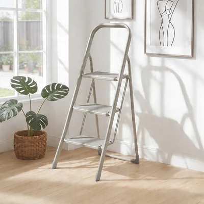 Gambar Selma Bene Tangga Lipat 3 Step 103 cm - Krem Beige