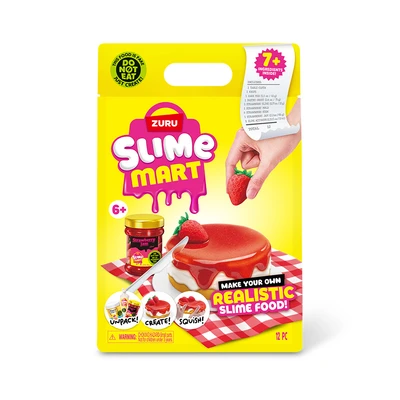 Gambar Zuru Set Slime Mart Strawberry Cheesecake Bag - Mix