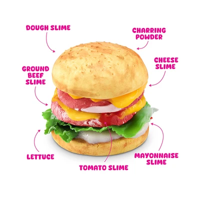 Gambar Zuru Set Slime Mart Burger Window Box - Mix