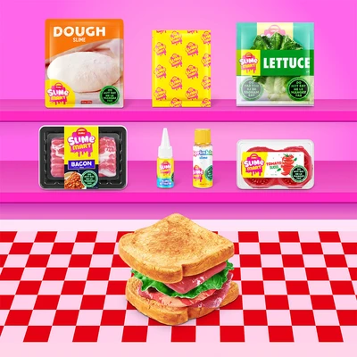 Gambar Zuru Set Slime Mart Shopping Cart Window Box Random