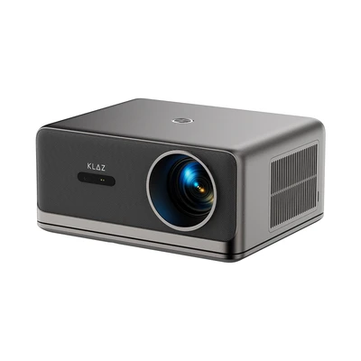 Gambar Klaz Proyektor 1080p Full HD 800 ANSI Auto Focus GTV Dongle - Abu-Abu