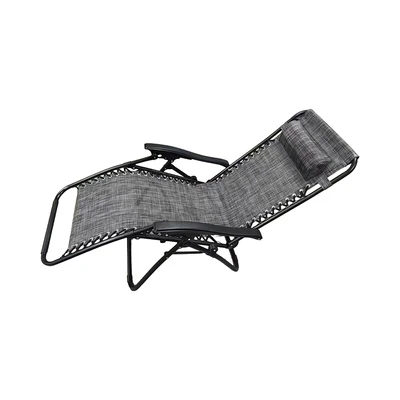 Gambar Soleil Kursi Recliner Lipat - Hitam