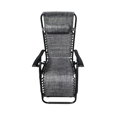 Gambar Soleil Kursi Recliner Lipat - Hitam