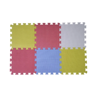 Gambar Forhom Karpet Puzzle EVA Foam 32x32 cm Set 8 pcs V2 - Mix