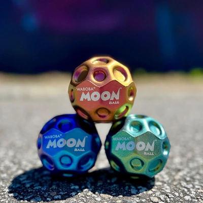 Gambar Waboba Bola Moon Metallic Random