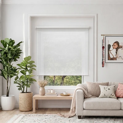 Gambar Forhom Roller Blind Sheer 120x220 cm - Putih