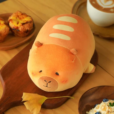 Gambar Tuntunzai Bakery Boneka Plush Pig Cute Bun Small - Cokelat