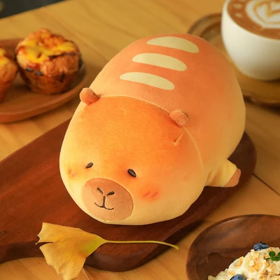 Gambar Tuntunzai Bakery Boneka Plush Pig Cute Bun Small - Cokelat