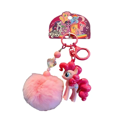 Gambar My Little Pony Gantungan Kunci Pinkie Pie Furyball - Pink
