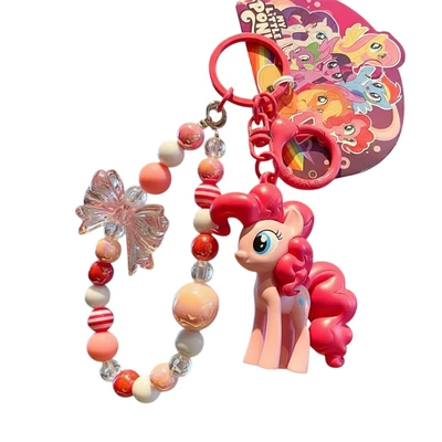Gambar My Little Pony Gantungan Kunci Pinky Pie Bead - Pink