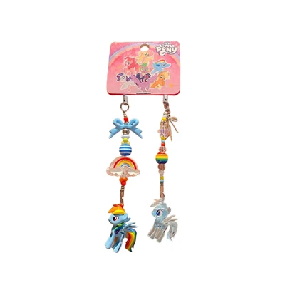 Gambar My Little Pony Gantungan Kunci Rainbow Match Buckle Set 2 Pcs - Mix