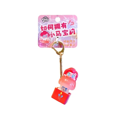 Gambar My Little Pony Gantungan Kunci Pinkie Pie Button - Pink
