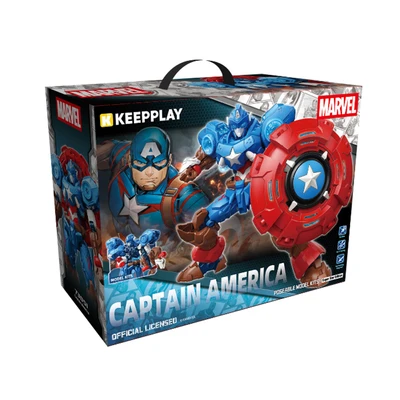 Gambar Keepplay Marvel Mecha Captain America Vol 1 - Mix