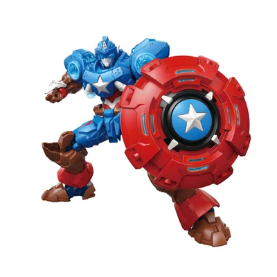 Gambar Keepplay Marvel Mecha Captain America Vol 1 - Mix