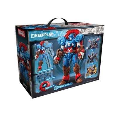 Gambar Keepplay Marvel Mecha Captain America Vol 1 - Mix