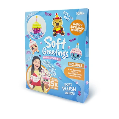 Gambar Team Toys Set Boneka Soft Greetings Birthday Wishes Random