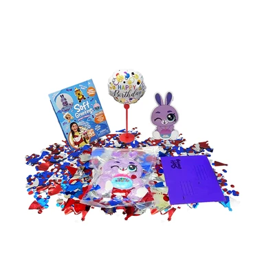 Gambar Team Toys Set Boneka Soft Greetings Birthday Wishes Balloon Random