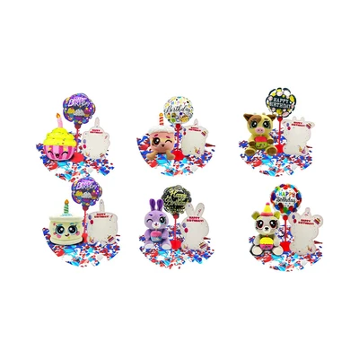 Gambar Team Toys Set Boneka Soft Greetings Birthday Wishes Balloon Random