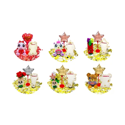 Gambar Team Toys Set Boneka Soft Greetings Congratulations Balloon Random