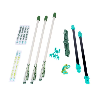 Gambar Paso Set Fiber Bow Ukuran L - Putih/hijau