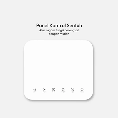 Gambar Krisbow Sync Smart Dehumidifier 10 Liter 195 Watt - Putih