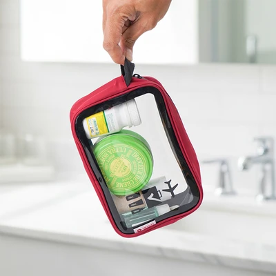 Gambar Travel Sentry Tas Organizer Toiletry Carry-On  - Merah