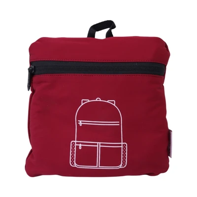 Gambar Travel Sentry Tas Ransel Lipat - Merah