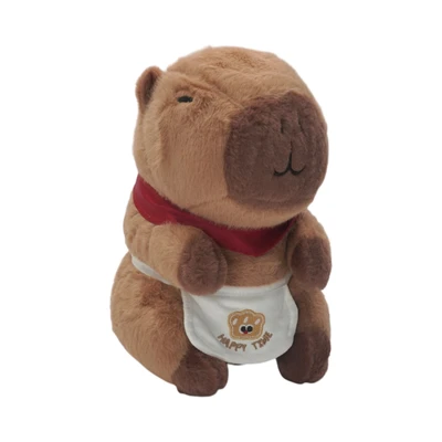 Gambar Hugs To You Boneka Plush Capybara Dengan Snack Bag Random