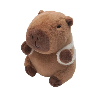 Gambar Hugs To You Boneka Plush Capybara Dengan Snack Bag Random