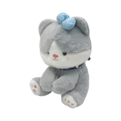 Gambar Hugs To You Boneka Plush Cat Ribbon Random
