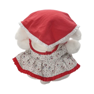 Gambar Hugs To You Boneka Plush Ambryl Lamb Floral - Putih/merah