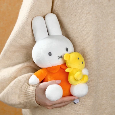 Gambar Hugs To You Vipo Boneka Plush Miffy Dengan Bear 25 Cm - Mix