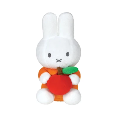 Gambar Hugs To You Vipo Boneka Plush Miffy Dengan Apple 18 Cm - Putih/merah