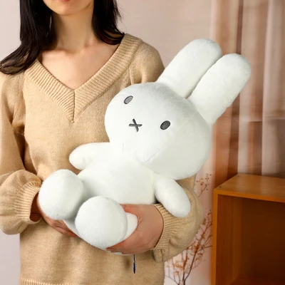 Gambar Hugs To You Vipo Boneka Plush Miffy 50 Cm - Putih