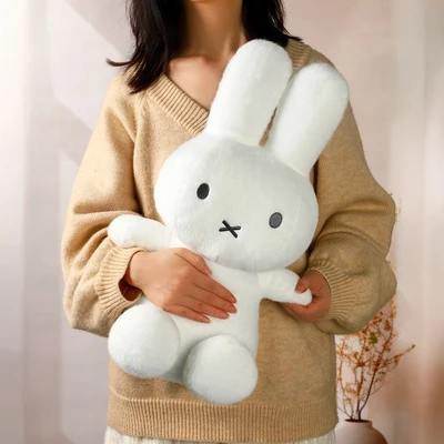 Gambar Hugs To You Vipo Boneka Plush Miffy 50 Cm - Putih