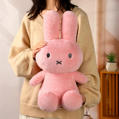 Gambar Hugs To You Vipo Boneka Plush Miffy 50 Cm - Pink