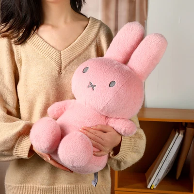 Gambar Hugs To You Vipo Boneka Plush Miffy 50 Cm - Pink