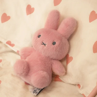 Gambar Hugs To You Vipo Boneka Plush Miffy 25 Cm - Pink
