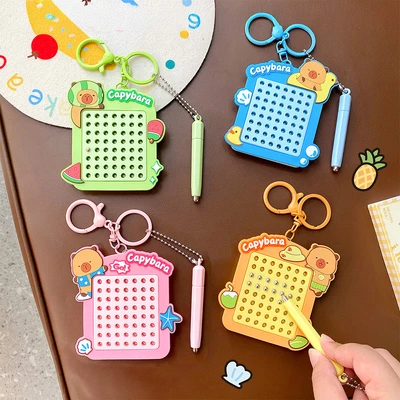 Gambar Kiddy Fun Gantungan Kunci Capybara 56 Bead Arch Magnet Random