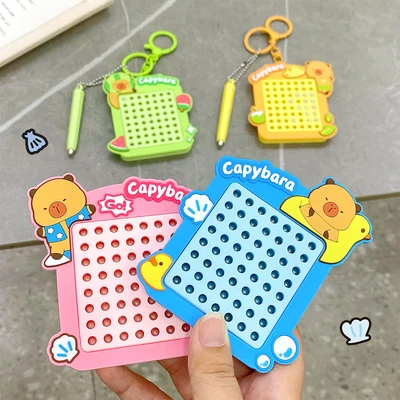 Gambar Kiddy Fun Gantungan Kunci Capybara 56 Bead Arch Magnet Random