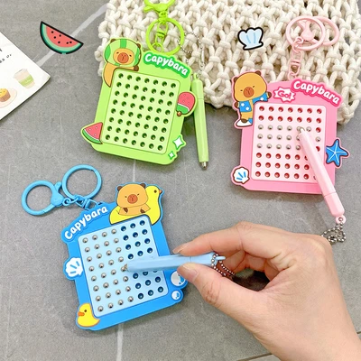Gambar Kiddy Fun Gantungan Kunci Capybara 56 Bead Arch Magnet Random