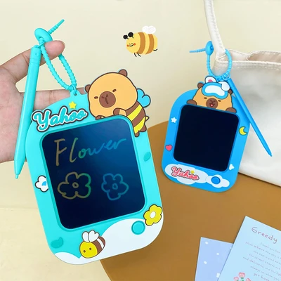 Gambar Kiddy Fun Gantungan Kunci Handrope Capybara Draw Board Random